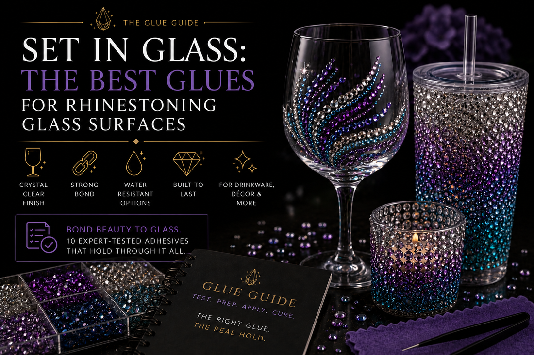 Set in Glass: The Best Glues for Rhinestoning Glass Surfaces