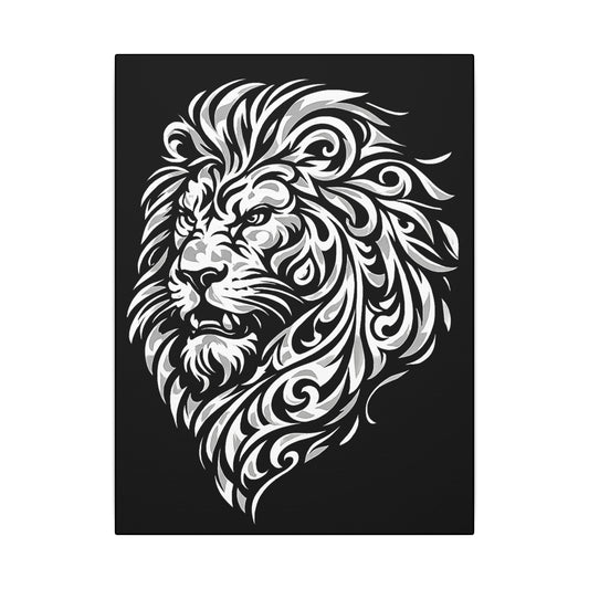 Leonidas - 12 x 16 Ready to Rhinestone Canvas (Canvas Only)