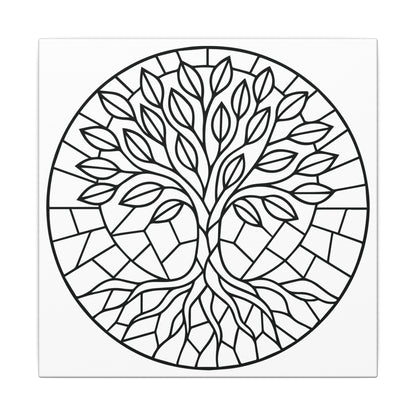 Rooted - Ready to Paint and Rhinestone Canvas