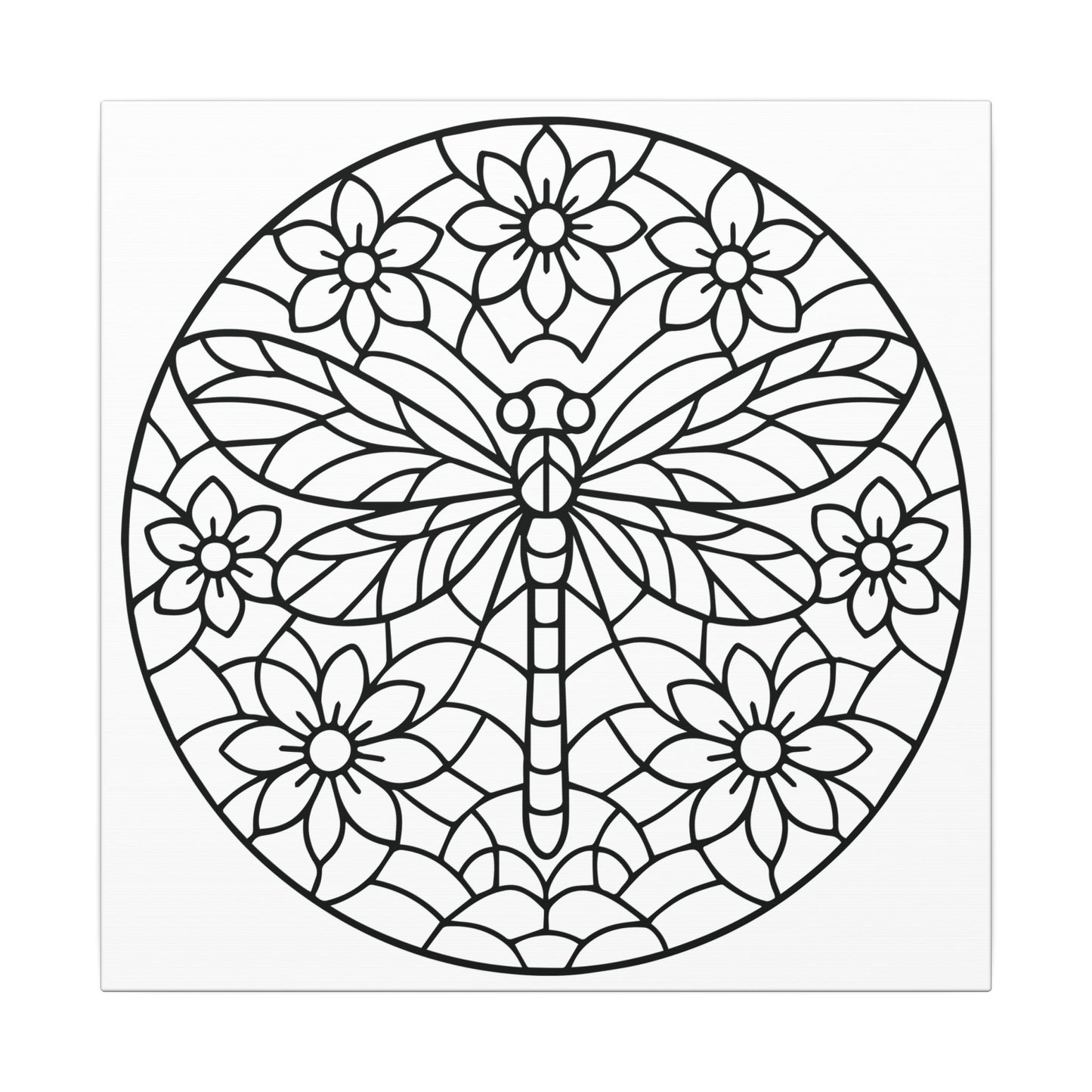 Gossamer - Ready to Paint and Rhinestone Canvas