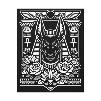 Anubis - Ready to Rhinestone Canvas