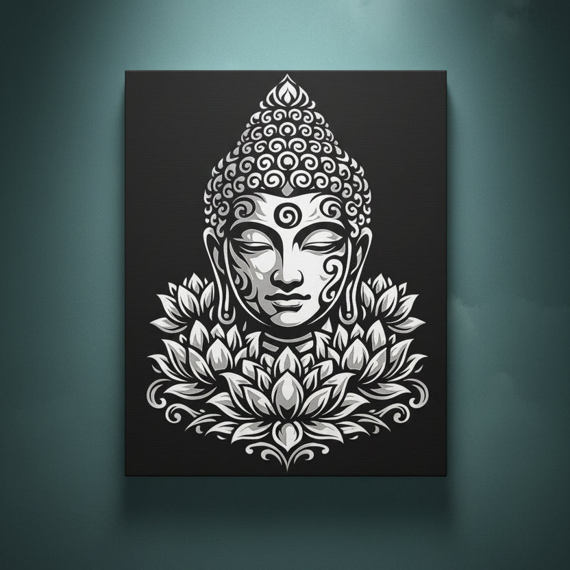 Stillness - Ready to Rhinestone Canvas