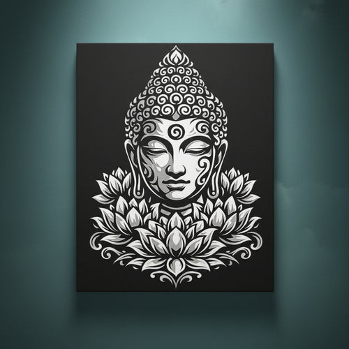 Stillness - Ready to Rhinestone Canvas