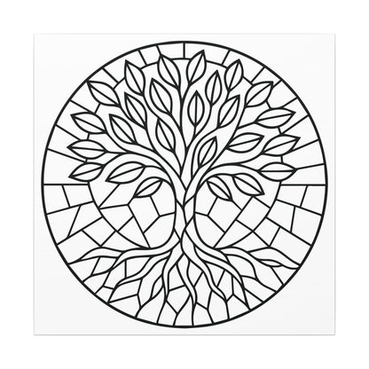 Rooted - Ready to Paint and Rhinestone Canvas