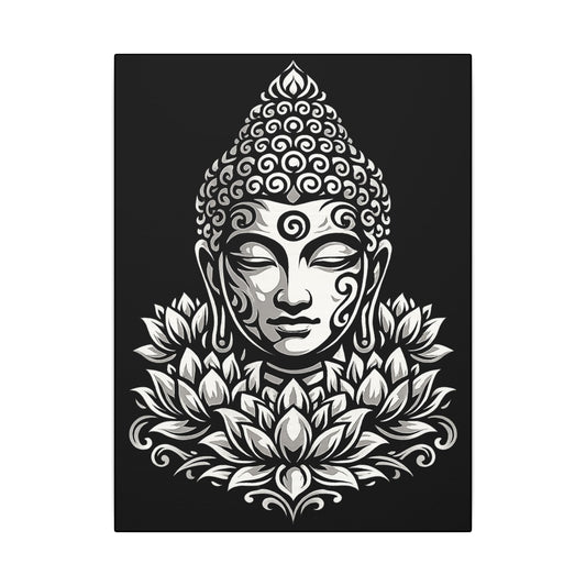 Buddha - 12 x 16 Ready to Rhinestone Canvas (Canvas Only)