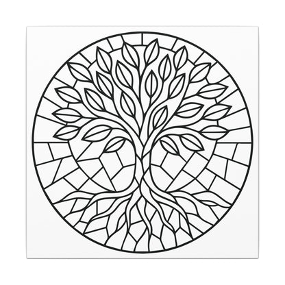 Rooted - Ready to Paint and Rhinestone Canvas