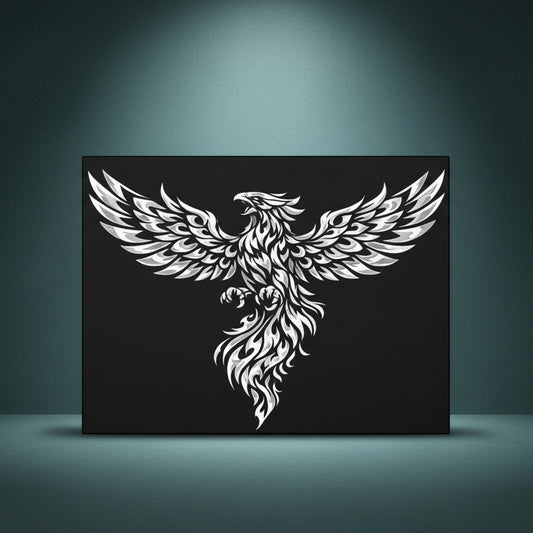Phoenix Rising - Ready to Rhinestone Canvas