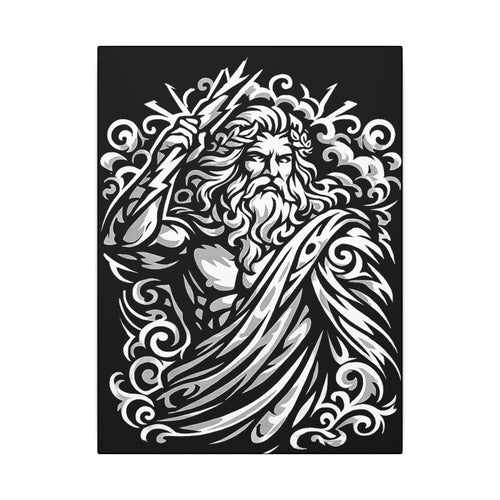 Zeus - 12 x 16 Ready to Rhinestone Canvas (Canvas Only)