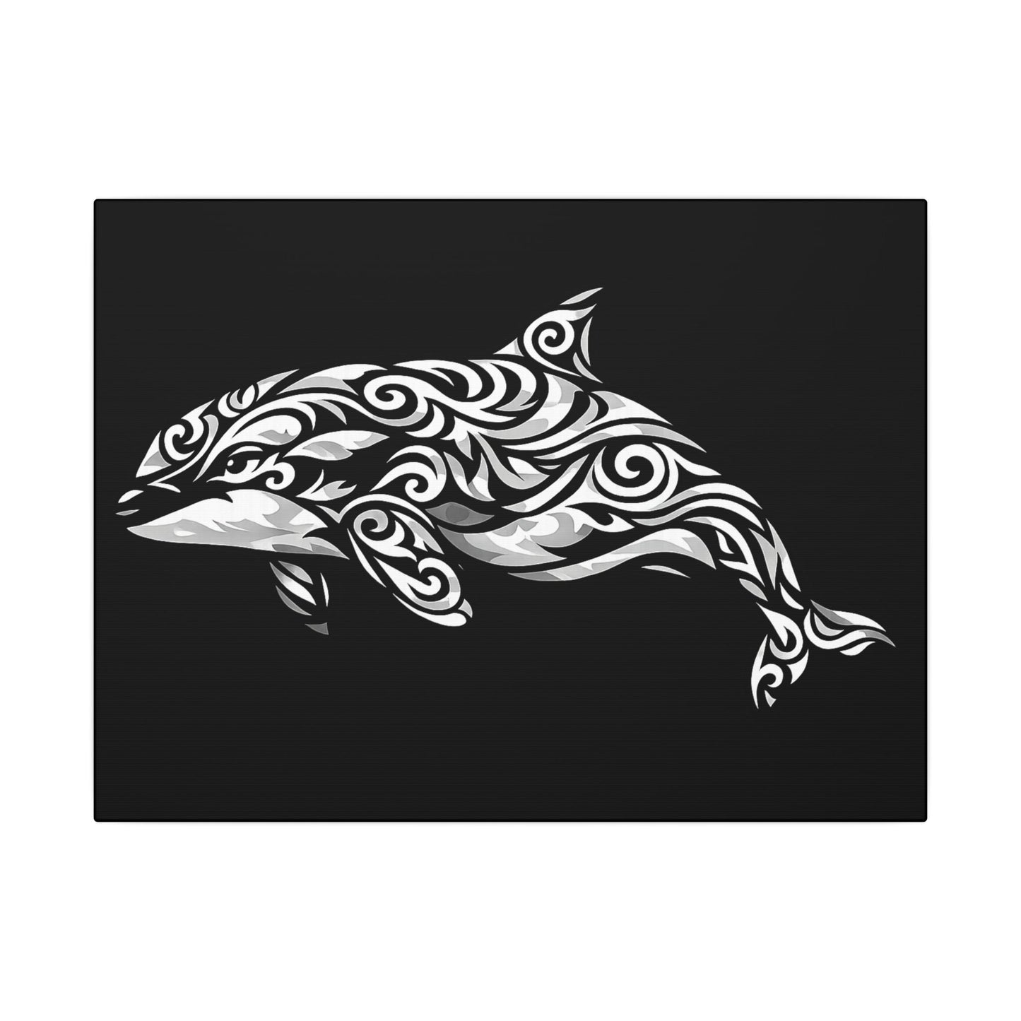 Noirfin - 16 x 12 Ready to Rhinestone Canvas (Canvas Only)