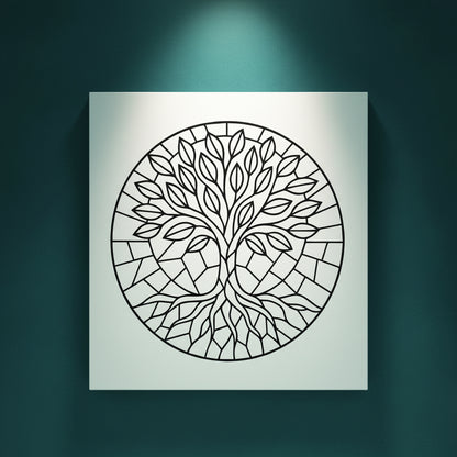 Rooted - Ready to Paint and Rhinestone Canvas