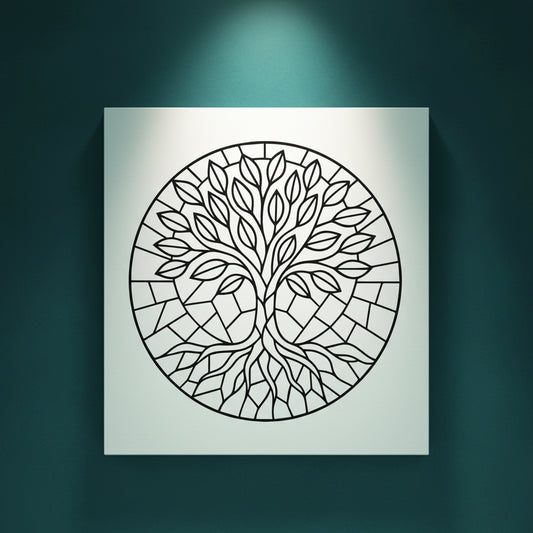 Rooted - Ready to Paint and Rhinestone Canvas