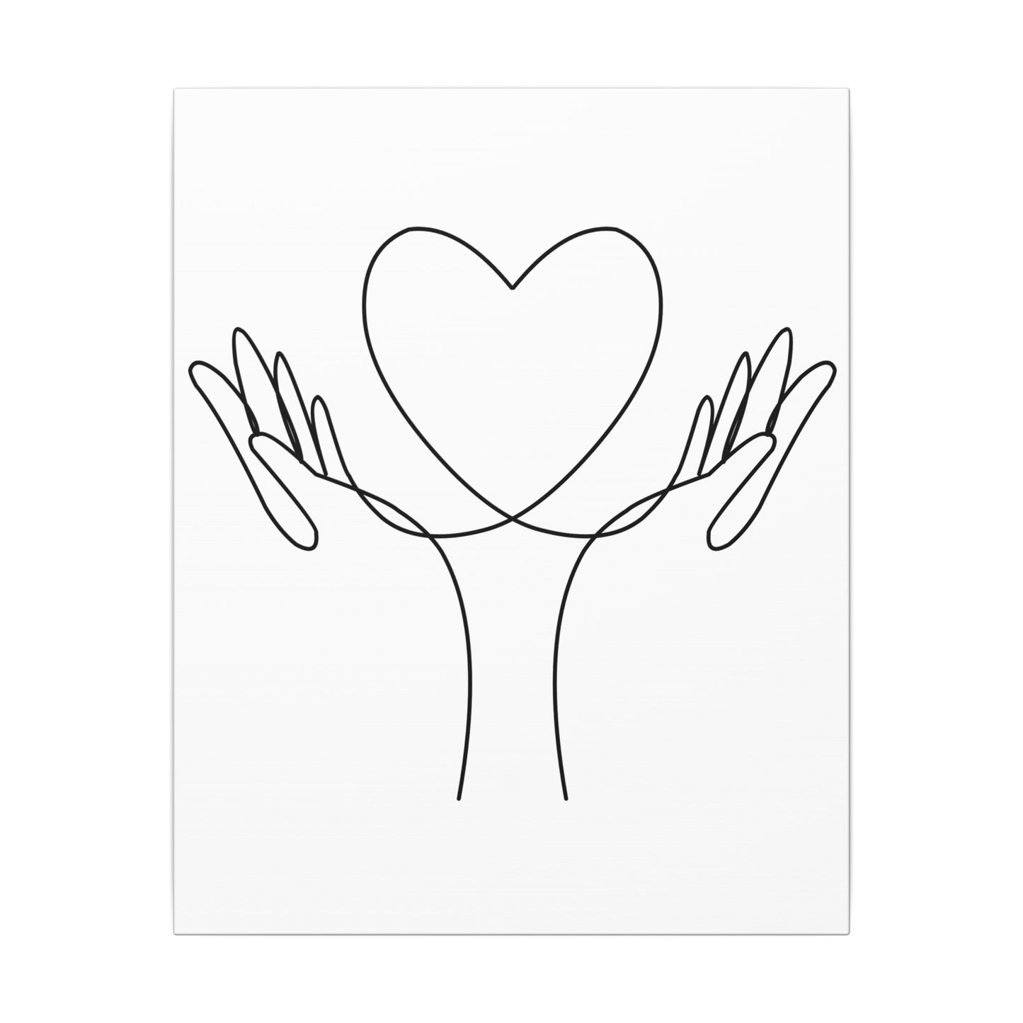 Wholehearted - Ready to Paint and Rhinestone Canvas