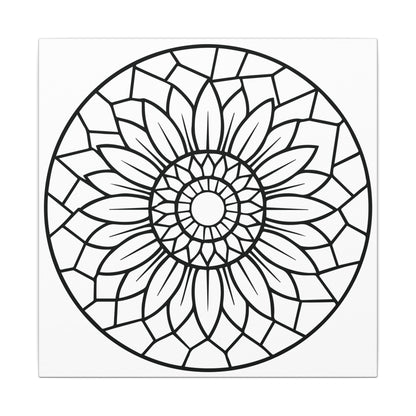 Radiance - Ready to Paint and Rhinestone Canvas