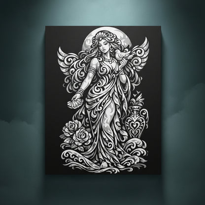 Aphrodite - Ready to Rhinestone Canvas