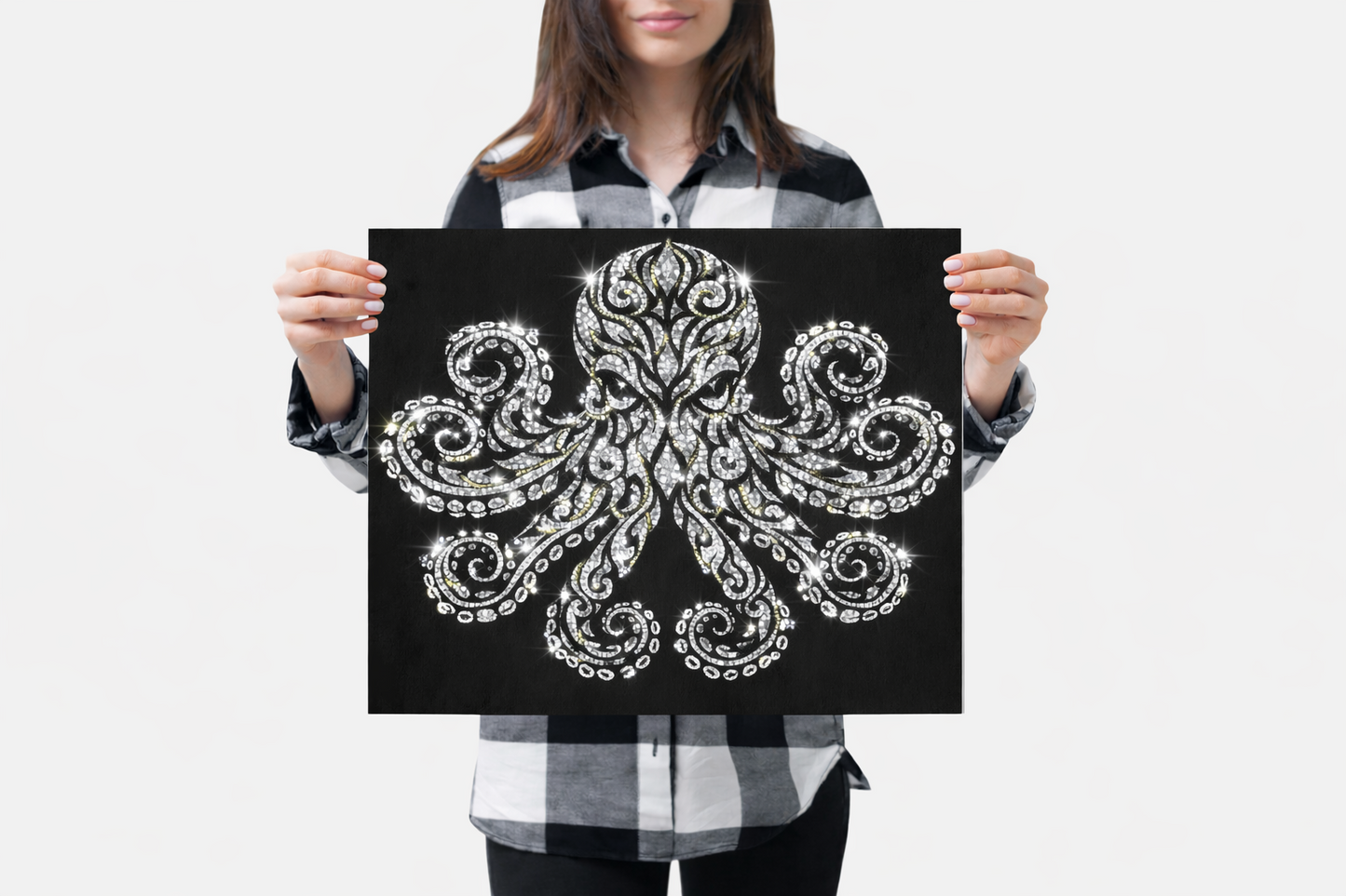 Thalor - 16 x 12 Ready to Rhinestone Canvas (Canvas Only)