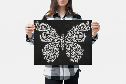 Calyptra - 16 x 12 Ready to Rhinestone Canvas (Canvas Only)