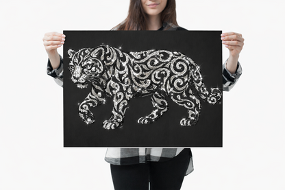 Kairo - 16 x 12 Ready to Rhinestone Canvas (Canvas Only)