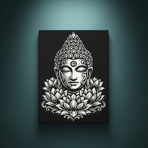 Buddha - 12 x 16 Rhinestone Canvas Kit