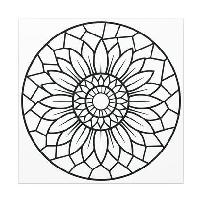 Radiance - Ready to Paint and Rhinestone Canvas