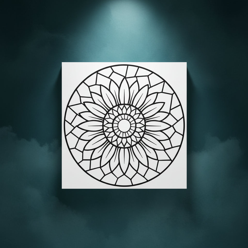 Radiance - Ready to Paint and Rhinestone Canvas
