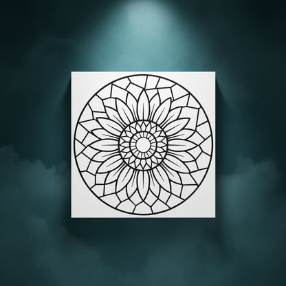 Radiance - Ready to Paint and Rhinestone Canvas