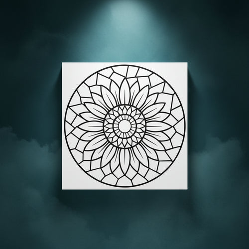 Radiance - Ready to Paint and Rhinestone Canvas