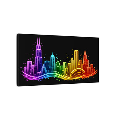 Chicago Skyline - Ready to Rhinestone Canvas