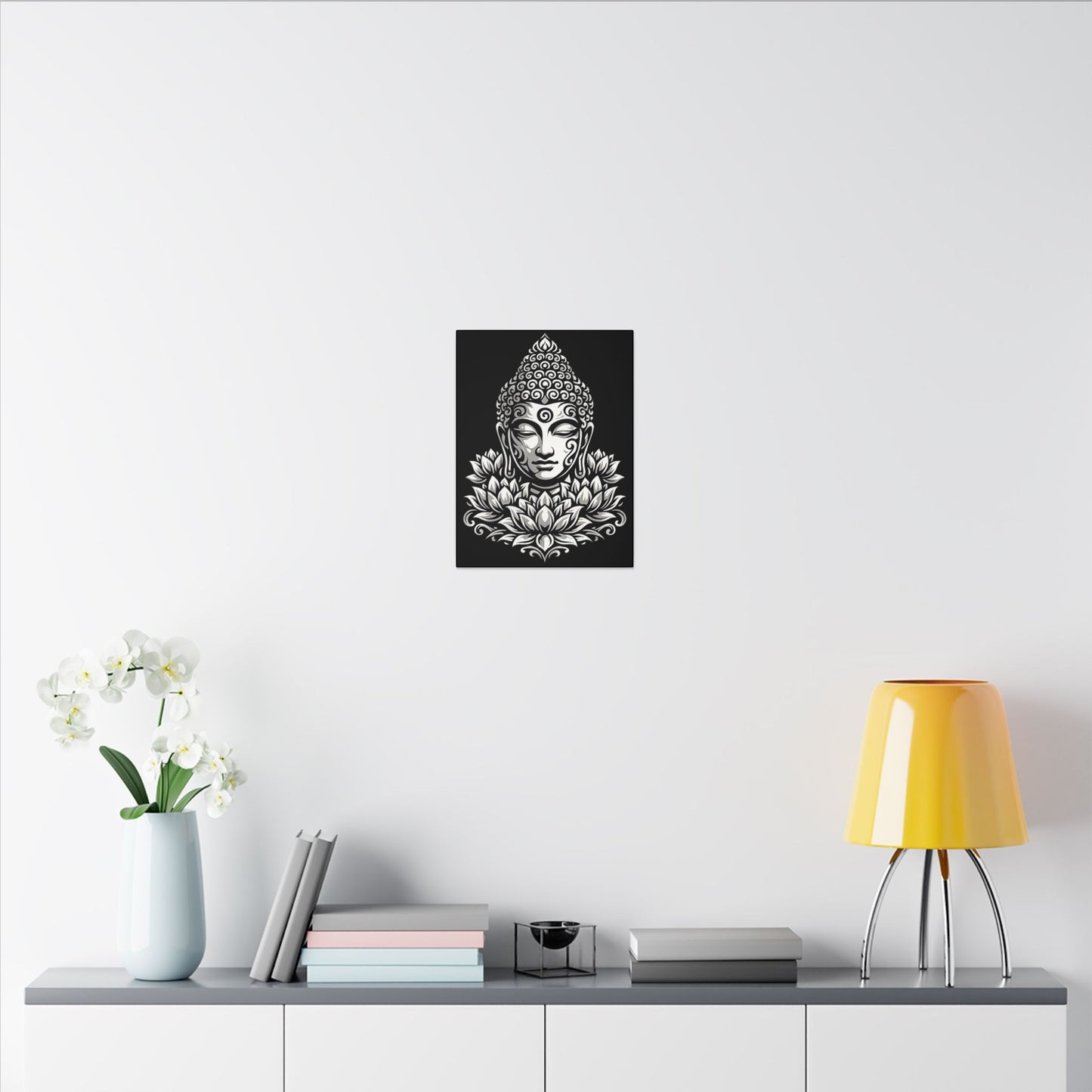 Buddha - 12 x 16 Ready to Rhinestone Canvas (Canvas Only)