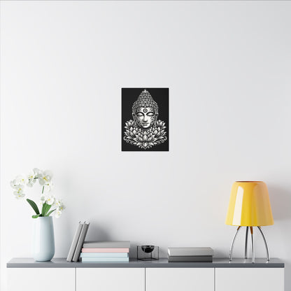 Buddha - 12 x 16 Ready to Rhinestone Canvas (Canvas Only)