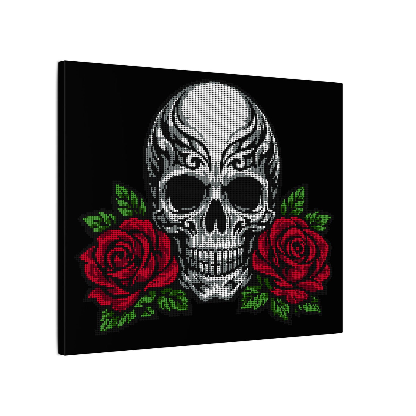 Scarlet Vow - Ready to Rhinestone 20 x 16 Grid Fill Canvas