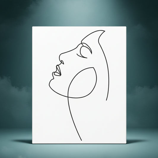 Upward - Ready to Paint and Rhinestone Canvas
