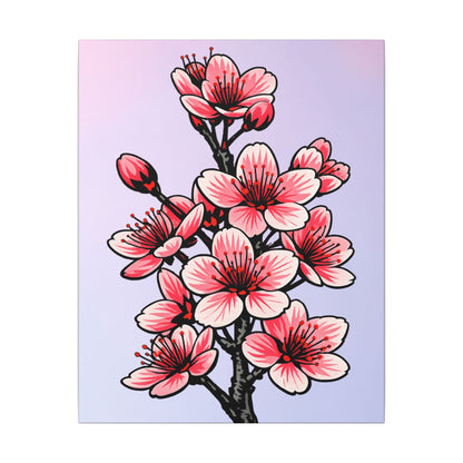 Sakura - Ready to Rhinestone Canvas