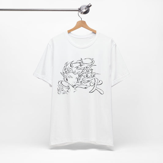 She Moves Like Fire - Unisex Jersey Short Sleeve Tee