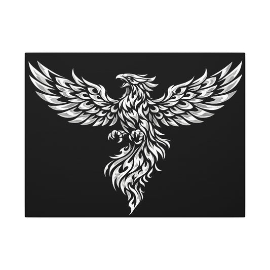 Phoenix Rising - 16 x 12 Ready to Rhinestone Canvas (Canvas Only)