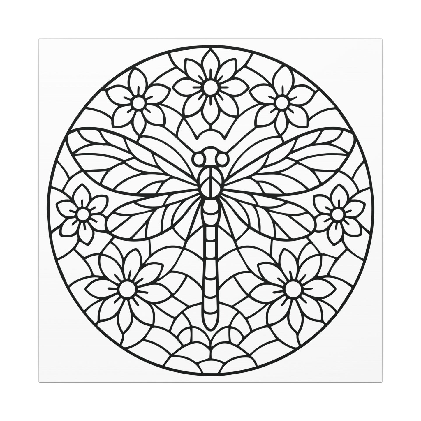 Gossamer - Ready to Paint and Rhinestone Canvas