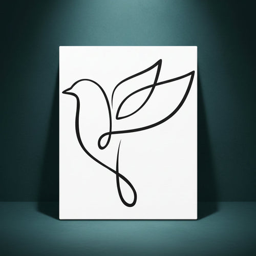 Shalom - Ready to Paint and Rhinestone Cavnas