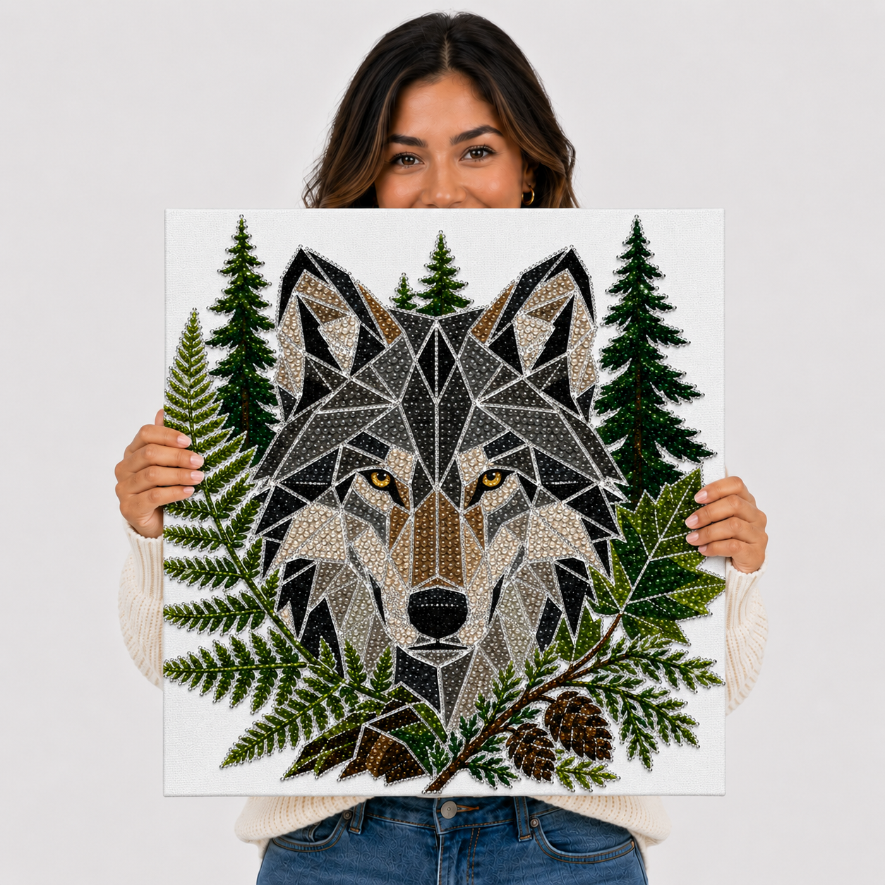 Alpha - Ready to Rhinestone Canvas