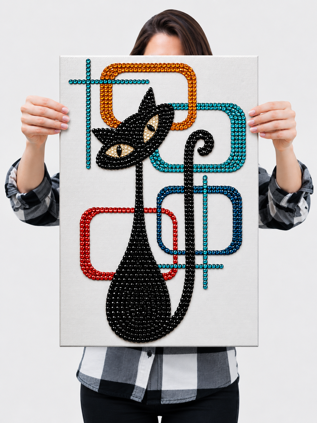 Brigitte - Ready to Rhinestone Canvas
