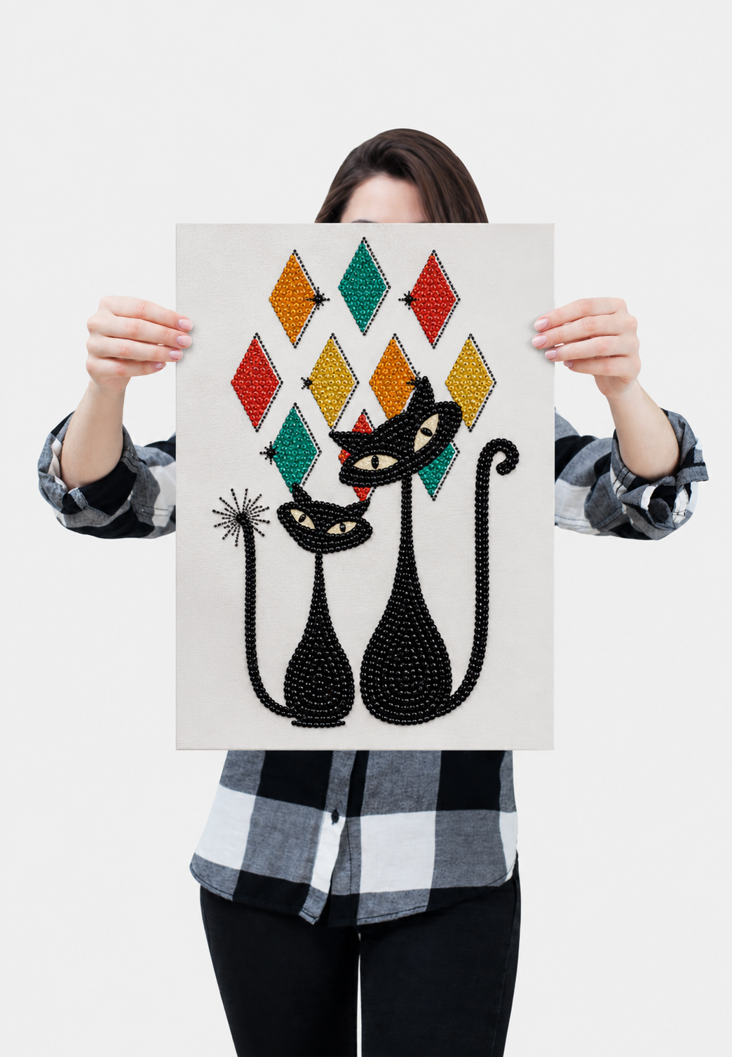 Double Trouble - Ready to Rhinestone Canvas