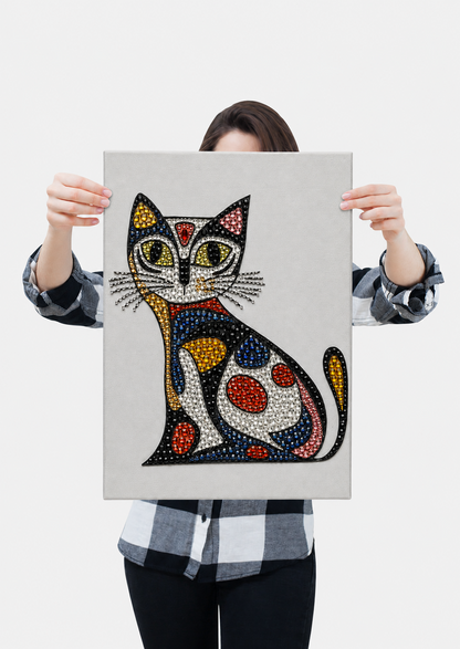 Frida - Ready to Rhinestone Canvas