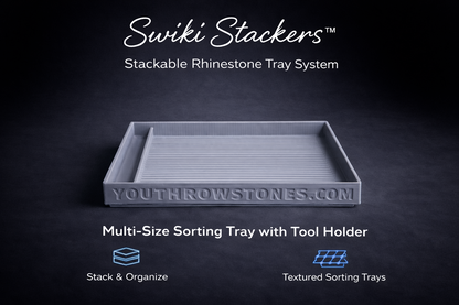 Swiki-Stackers™ – Stackable Rhinestone Tray System